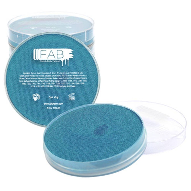 FAB Blue Face Paint – London Sky Shimmer 213 London Sky Shimmer 213 45 gm