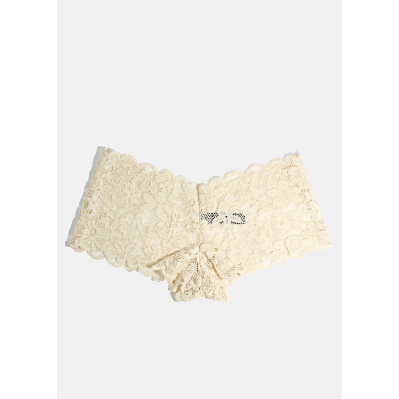 Nude Lace Cheeky Small