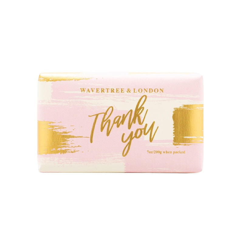 Wavertree & London Soap Bar 200 g / 7 oz – Thank You Pink (Beach Fragrance)