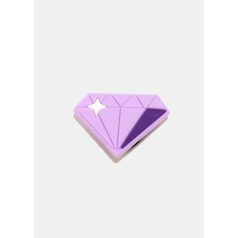 Decorative Charm- Purple Diamond