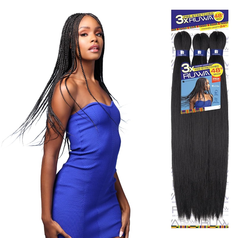 5 Pack Ruwa Pre-Stretched Braid 3X 48 1B
