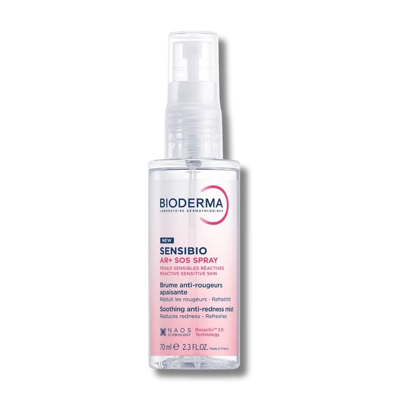Bioderma Sensibio AR+ SOS Spray – Soothing Anti-Redness Mist for Sensitive Skin Prone to Redness 70ml