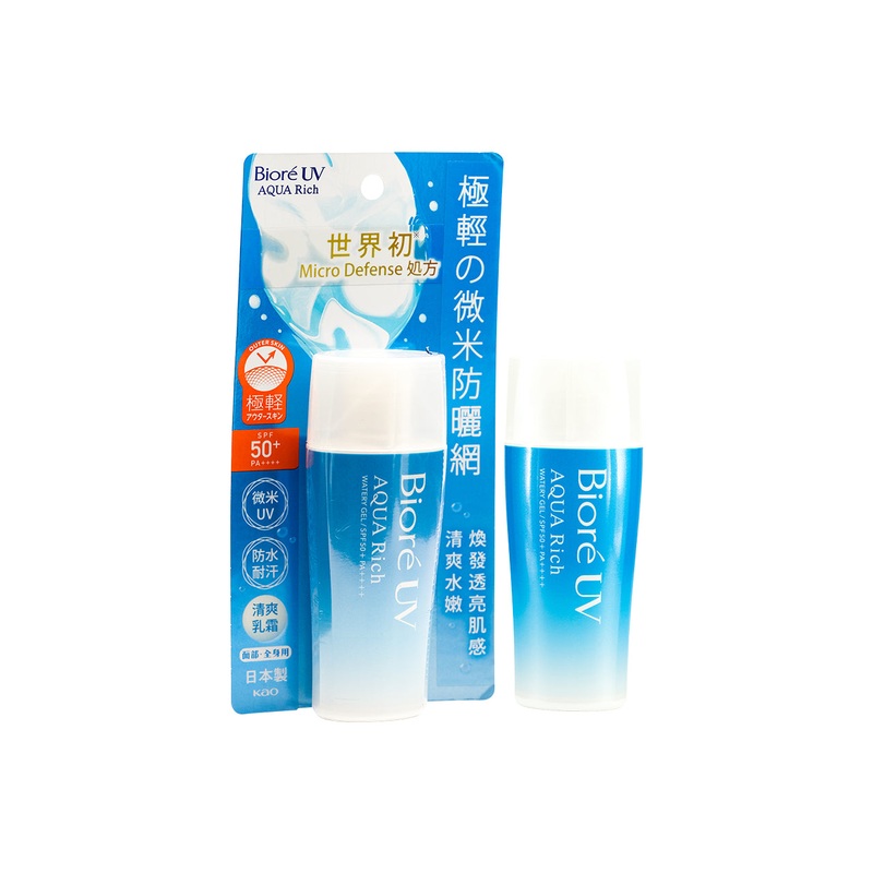 Biore Aqua Rich Watery Gel SPF50+PA++++ 70ml 70ml