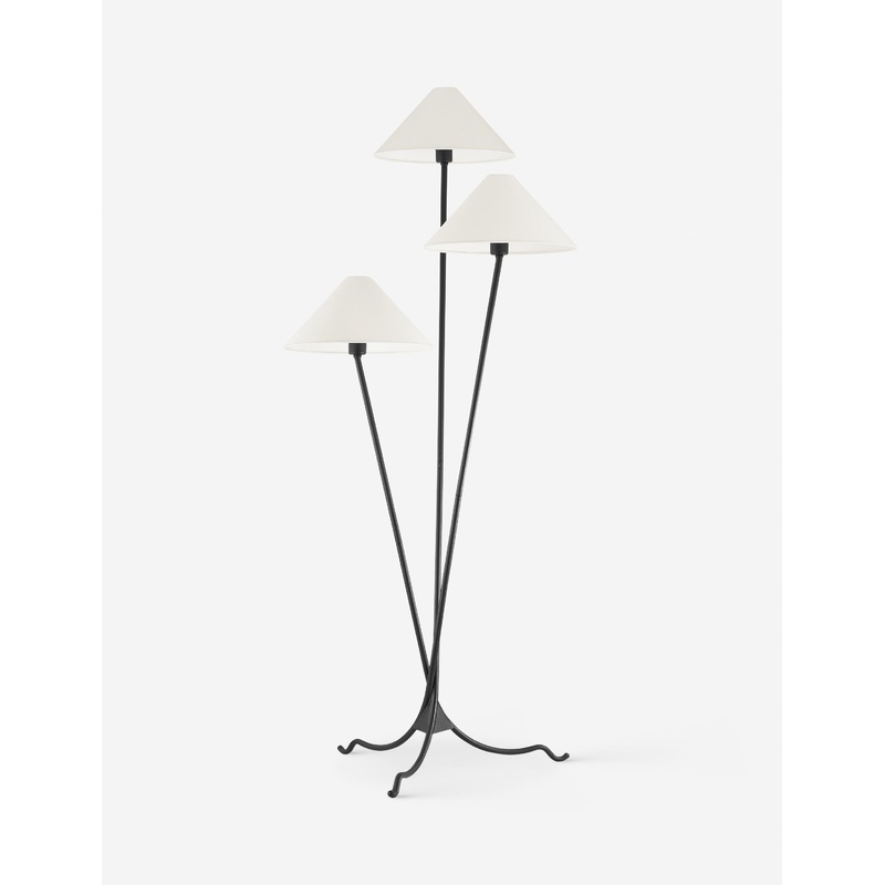 Cedar Floor Lamp by Colin King x Troy Lighting Black