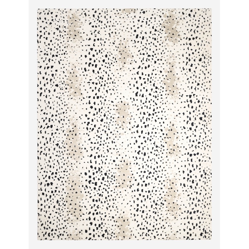 Esmarie Hand-Knotted Wool Rug Ivory 8′ x 10′