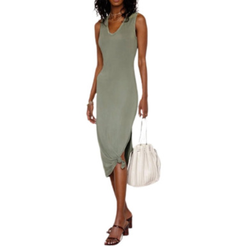 Lucky Midi Dress – Army.