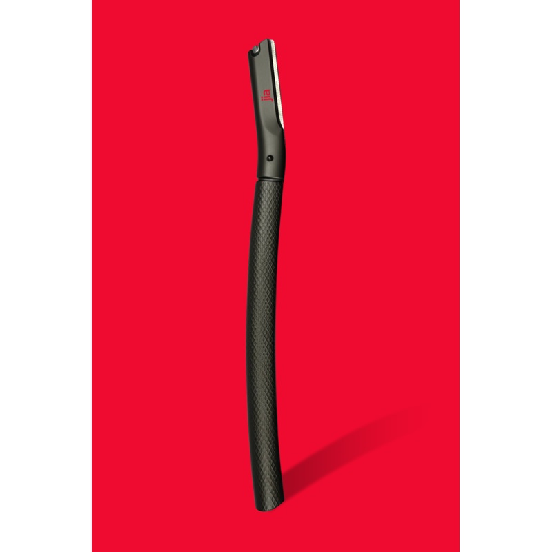 Jia Dermaplane Facial Metal Razor With 20 Replaceable Blades in Black Sapphire