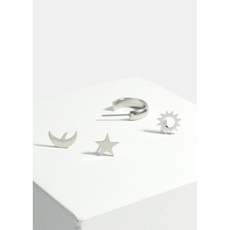 Mix and Match 4 Piece Earring Set