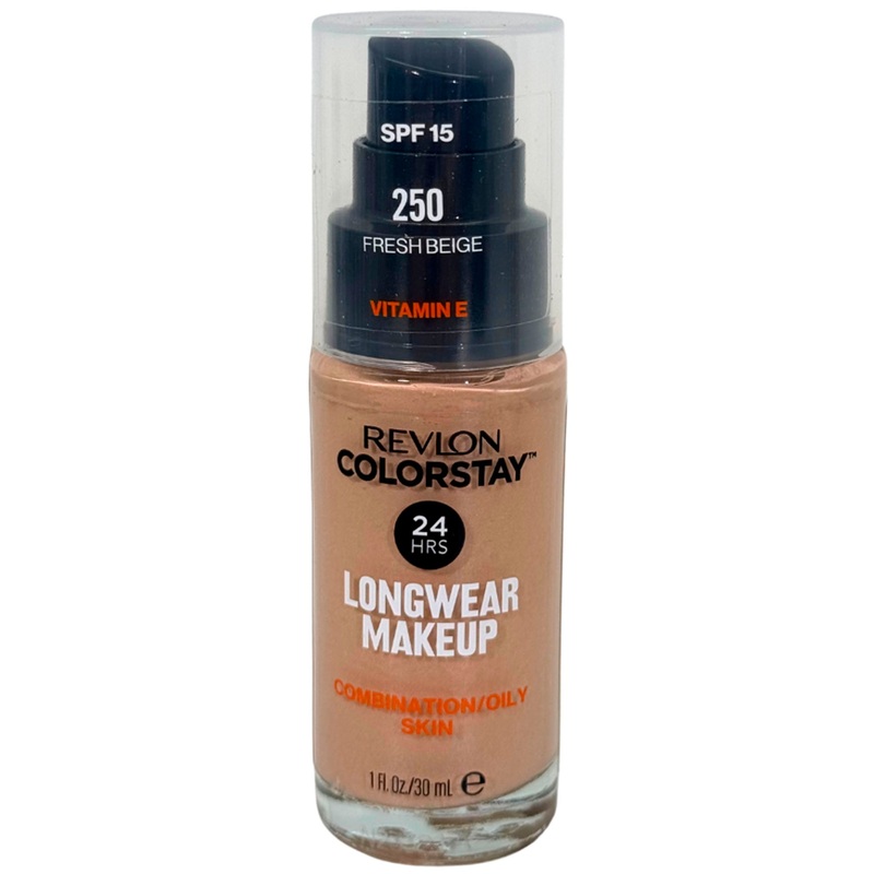 Revlon Colorstay Liquid Foundation Combination Spf 15 #250 Fresh Beige – Wholesale 12 Units (RCSLF250)