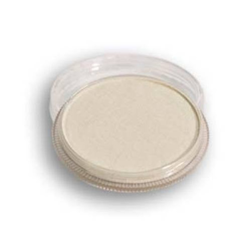 Wolfe Face Paints – Metallic White M01 30 gm