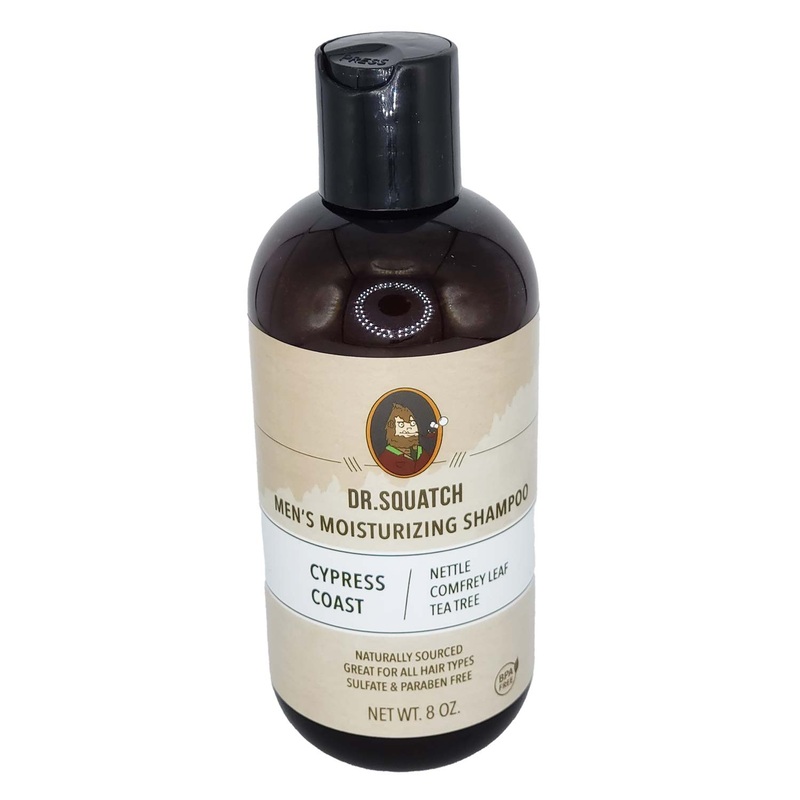 Dr. Squatch Men’s Natural Shampoo 8 oz – Cypress Coast