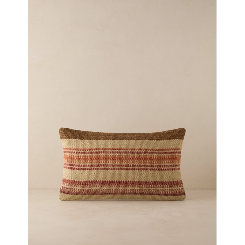 Vintage Lumbar Pillow No. 202, 12″ x 20″