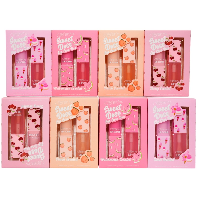 Beauty Creations Sweet Dose lip Care Duo Assorted – Wholesale 8 Units (LOSET-ABASS)
