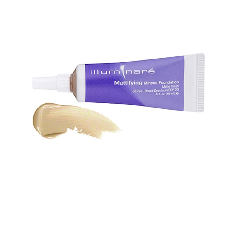 Illuminare Mattifying Mineral Foundation  0.5 oz / 15 ml – Amalfi Alabaster | SPF 20