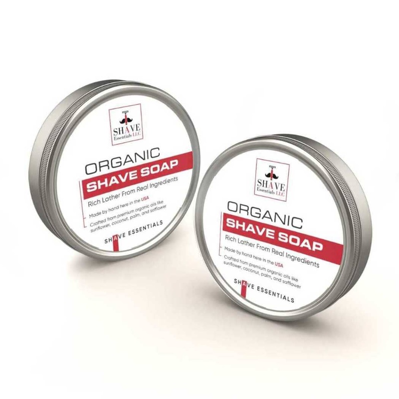 Organic Shave Soap Unscented / Sensitive