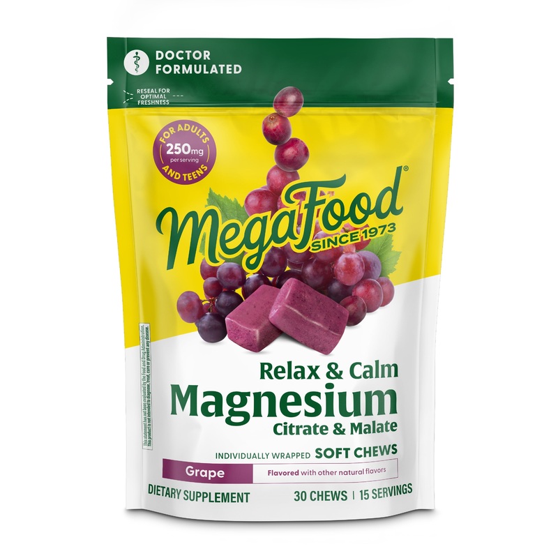 Relax Plus Calm Magnesium Soft Chews Grape