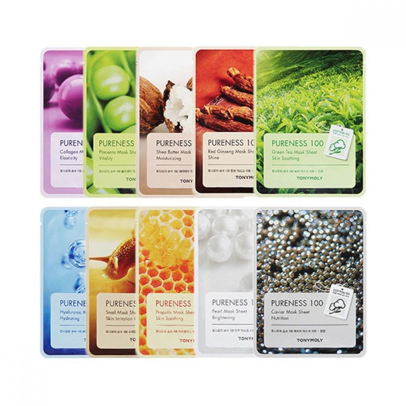 Tonymoly Pureness 100 Mask Sheet 1pc Placenta
