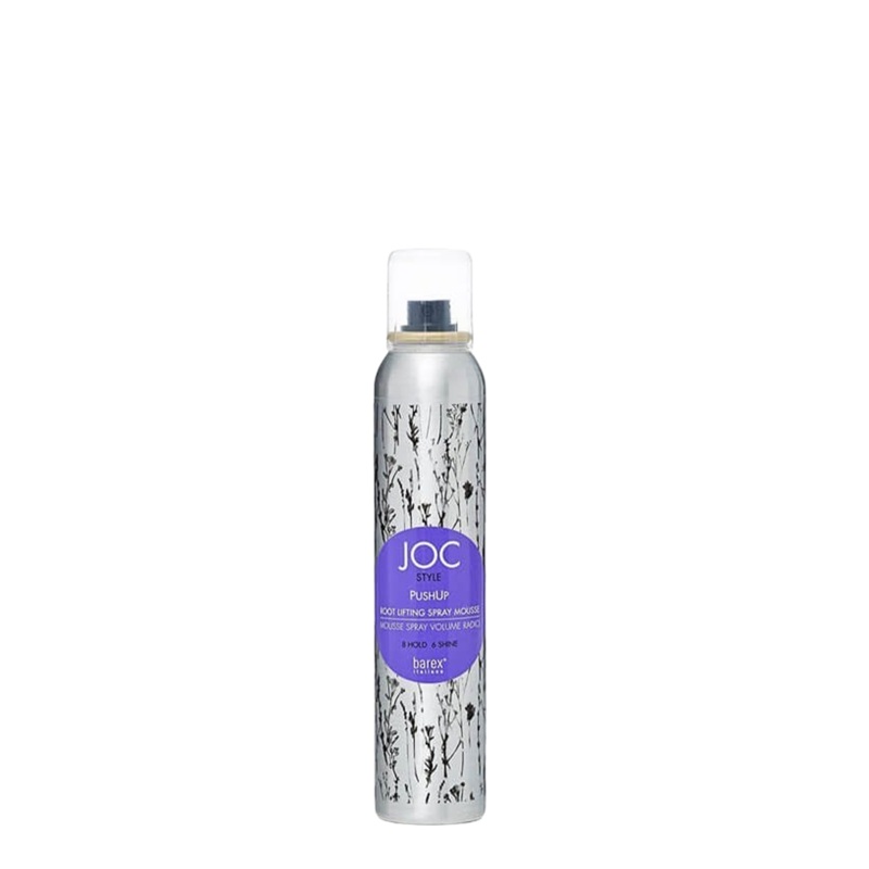 Barex Italiana JOC Style Push Up Root Lifting Spray Mousse 6.76 oz (8 Hold / 6 Shine)