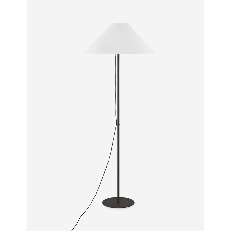 Pilar Floor Lamp by Colin King x Troy Lighting Black