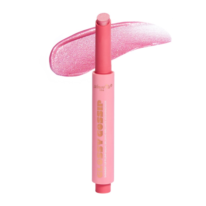Pinkish Scandal – Glossy Gossip Shimmer Lip Plump Balm