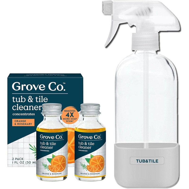 Tub & Tile Cleaner Concentrate Starter Pack- Orange & Rosemary Orange & Rosemary