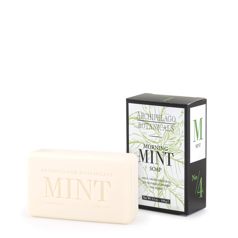 Archipelago All Natural Bar Soap 148 g / 5.2 oz – Morning Mint