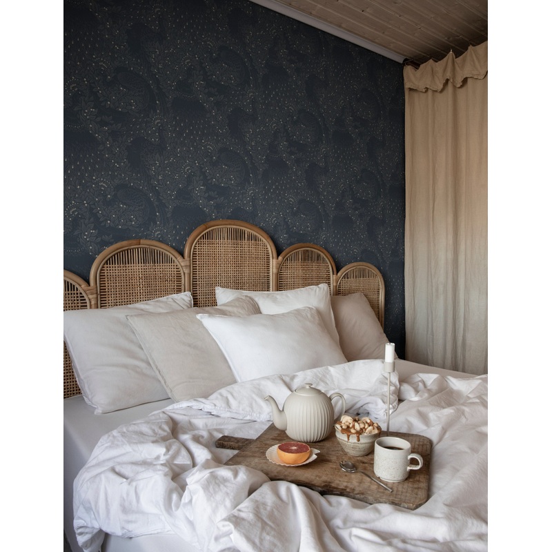 Scalamandre Evelina Wallpaper by Sandberg Sage Green