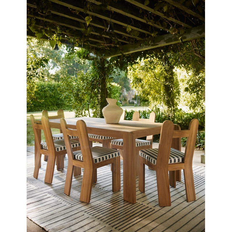 Shere Handwoven Indoor / Outdoor Rug by Sarah Sherman Samuel Natural 2′ x 3′