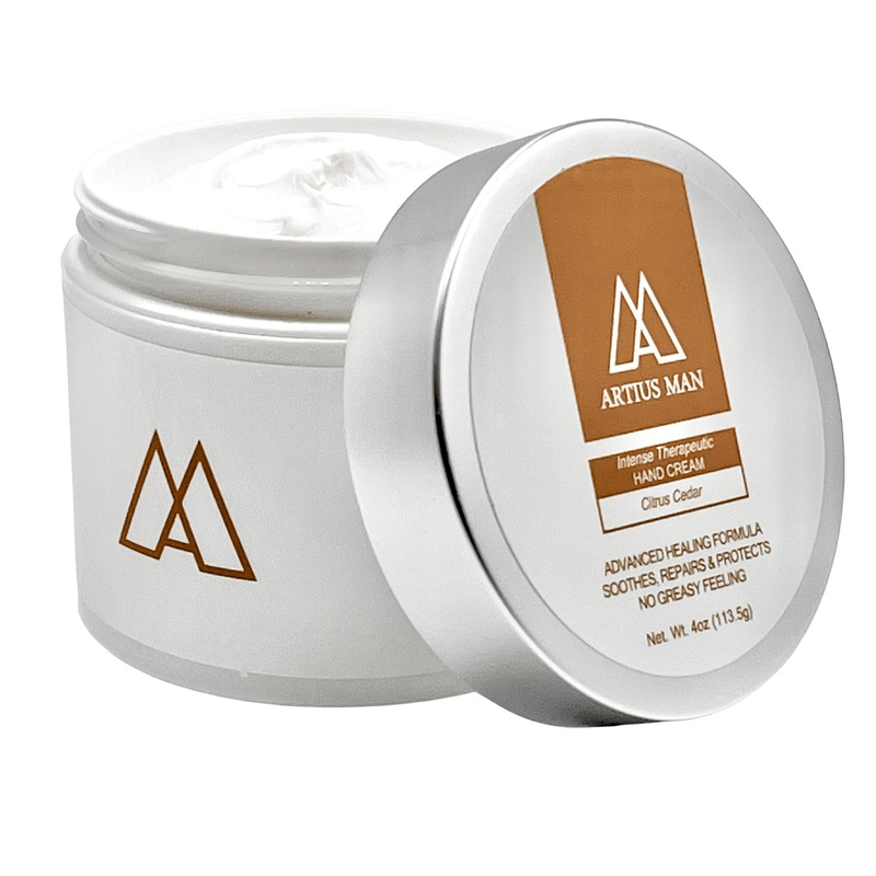 Intense Therapeutic Hand Cream For Men – Citrus Cedar 4oz