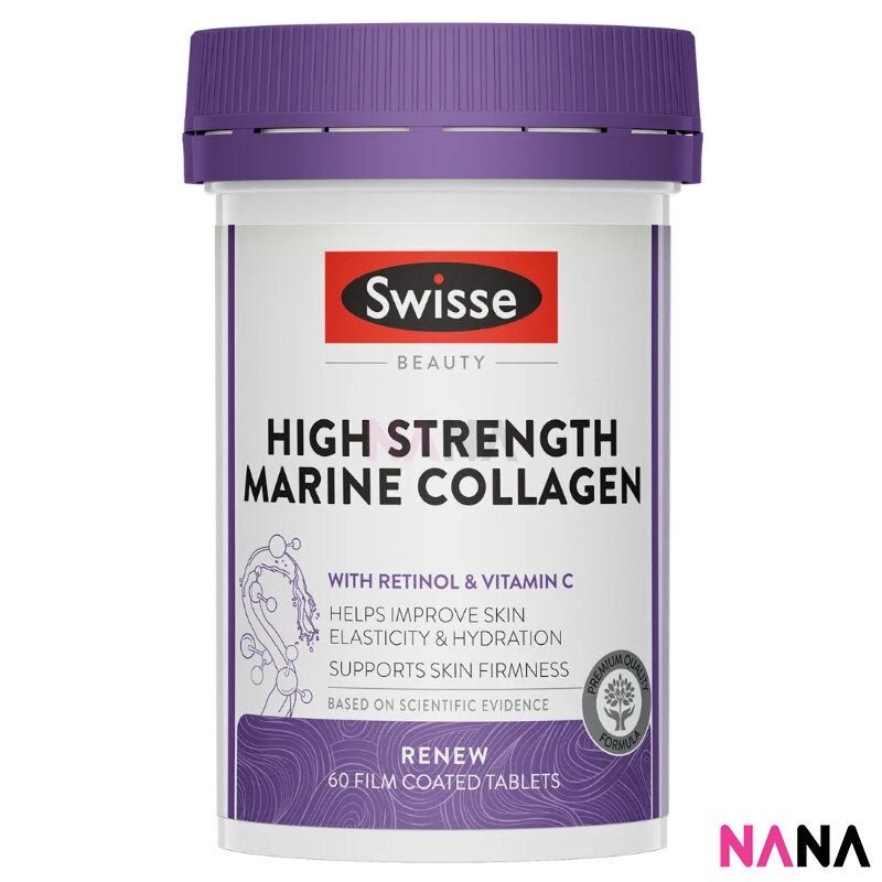 Swisse Beauty High Strength Marine Collagen 60 Tablets