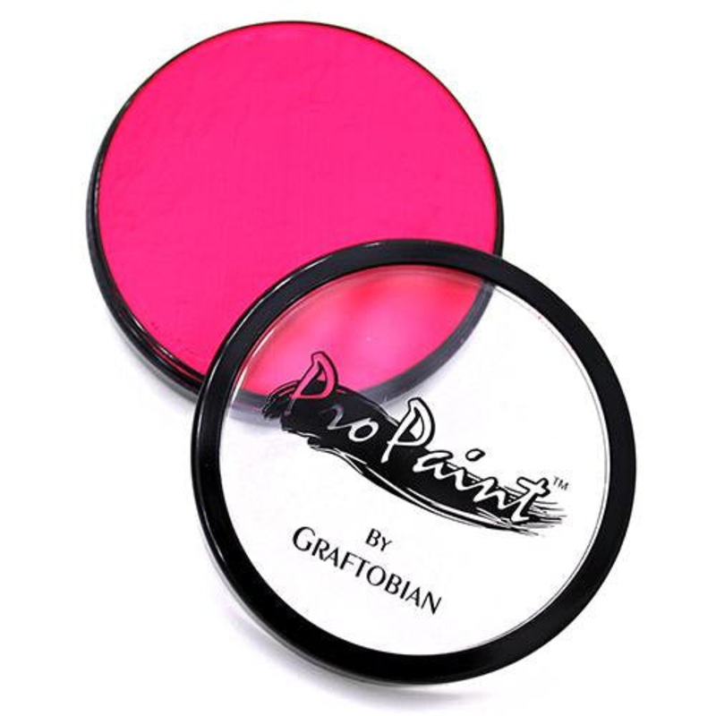 Graftobian ProPaint Face Paint – Neon Shocking Pink 77017 (1 oz/30 ml)