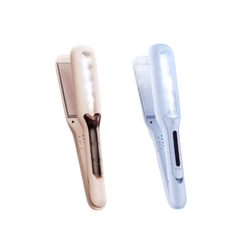 LivChic Cold Mist Steam Hair Straightener X7/X7 Pro  Creamy Champagne (Standard Edition)