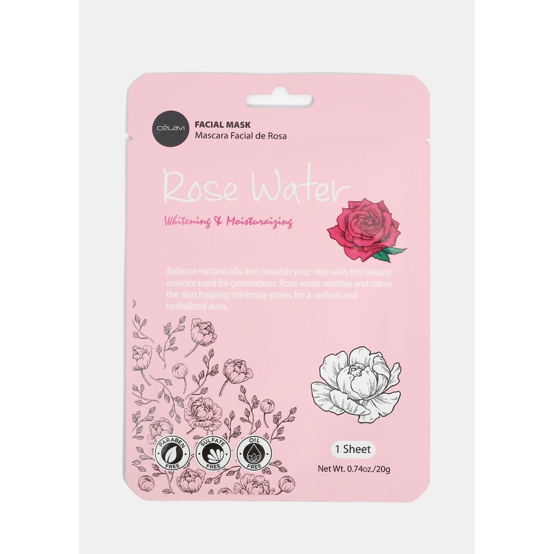 CEV Rose Water Sheet Mask