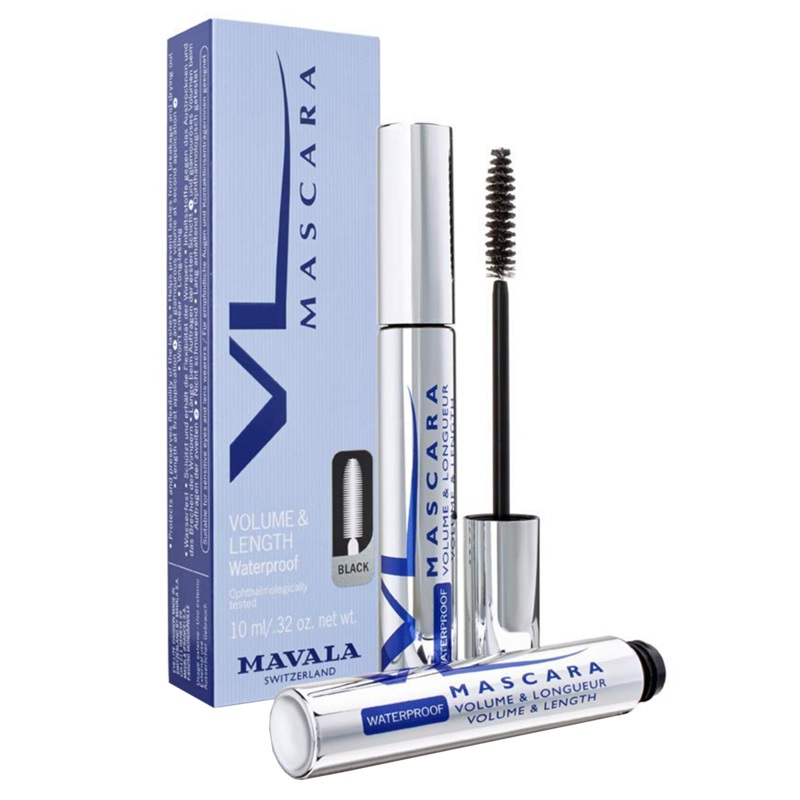 Mavala VOLUME & LENGTH Waterproof Mascara 0.32 oz / 10 ml – Black