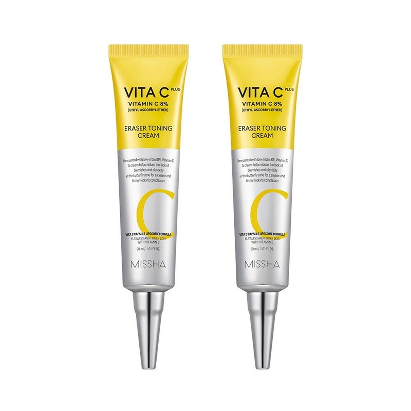 MISSHA Vita C Eraser Toning Cream Double Pack (30mL+30mL)