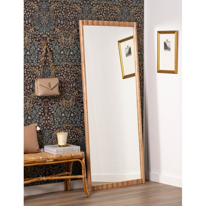 Brannic Floor Mirror Natural
