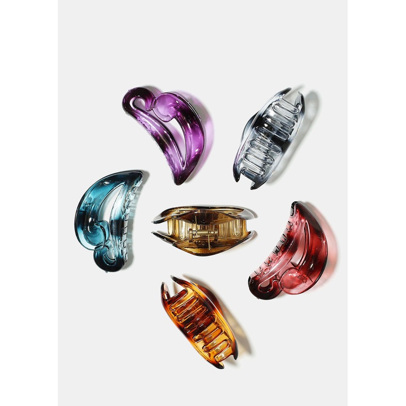 Fall Claw Clip Blue