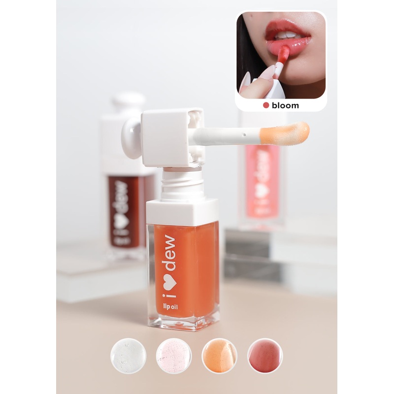 AOA I Heart Dew Lip Oil Glass