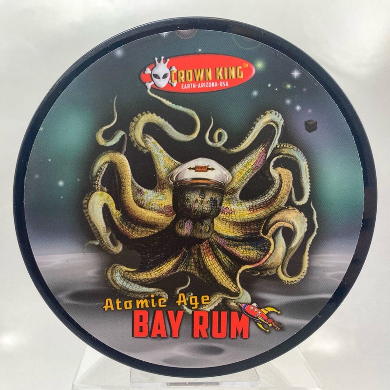 Atomic Age Bay Rum Shave Soap – Crown King 1 Formula – by brand_Phoenix Artisan Accoutrements