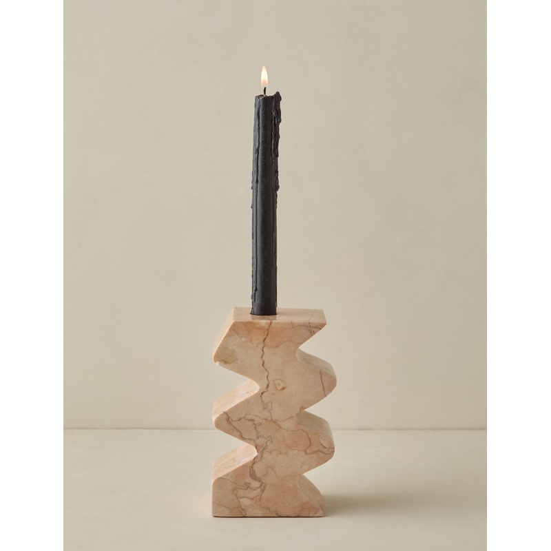 Mischa Taper Holder Pink