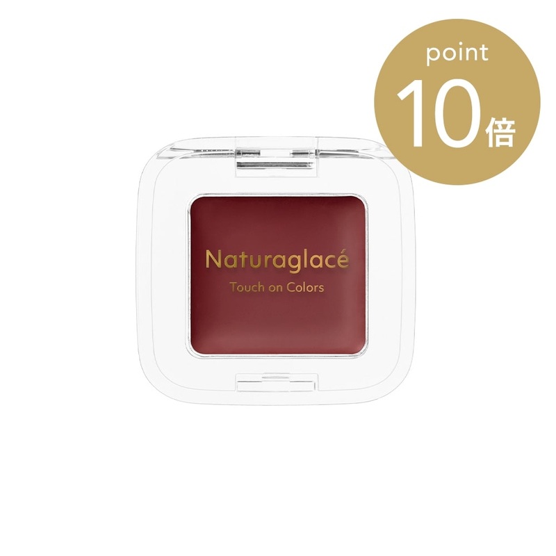 Naturaglac Touch On Colors (Lip & Face Color) 01L Foggy Red