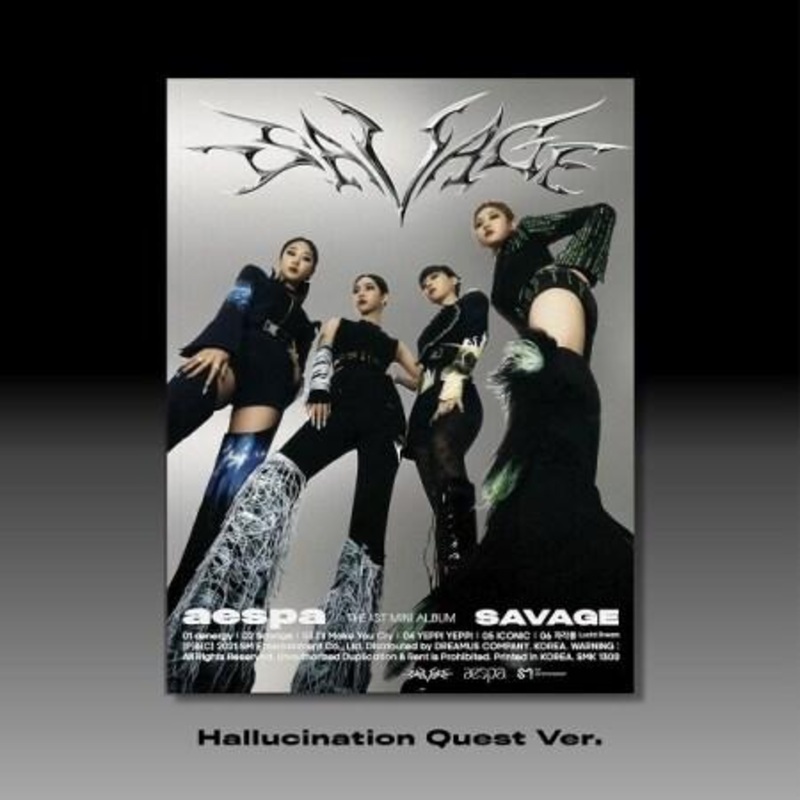 AESPA – SAVAGE (1ST MINI ALBUM) HALLUCINATION QUEST VER.