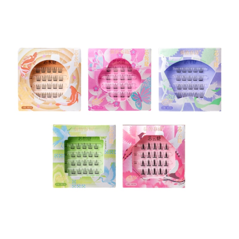 Cat’s Whisper Core Series Glue-Free False Eyelashes  Wealth