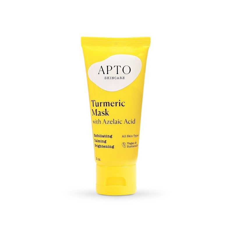Turmeric Mask with Azelaic Acid, Soothing & Clarifying Face Mask