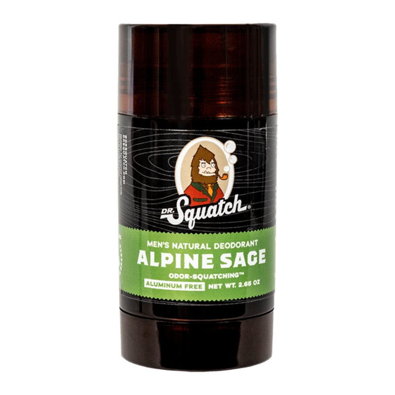 Dr. Squatch Men’s All Natural Deodorant 2.65 oz – Alpine Sage