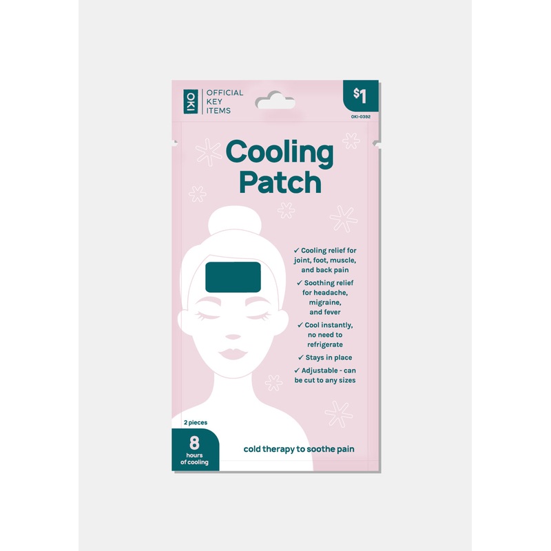 Official Key Items Cooling Gel Patch 1 Gel Patch
