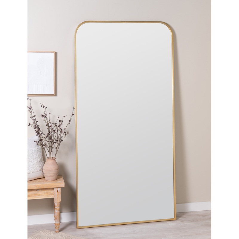Homare Full Length Mirror Gold
