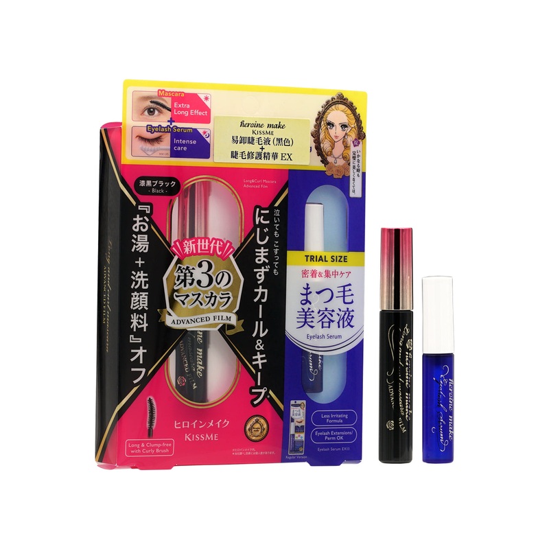 Kiss Me Heroine Make For Extra Long Eyelashes Limited Set 2pcs