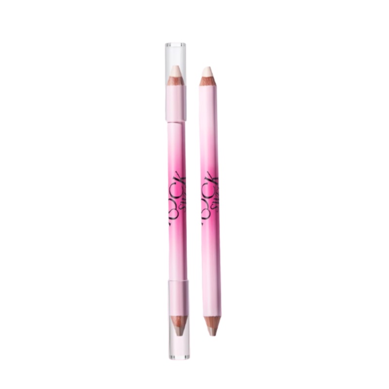 ROCK SWEET Two-Tone Light And Shadow Contour Pen 4.2g  01 Light Skin Tone + Cement Gray