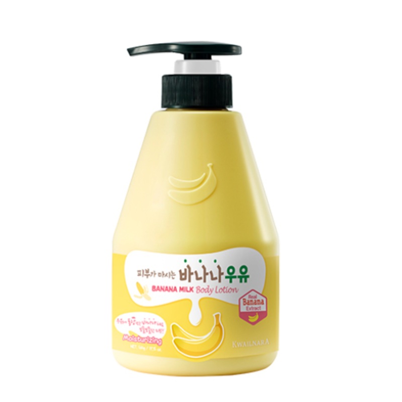 [KWAILNARA] Milk Body Lotion 560ml (6 types) Banana Milk
